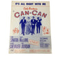 It's All Right With Me Cole Porter's Can - Can Sheet music - A+ Stuff - sheet music - A+ Stuff