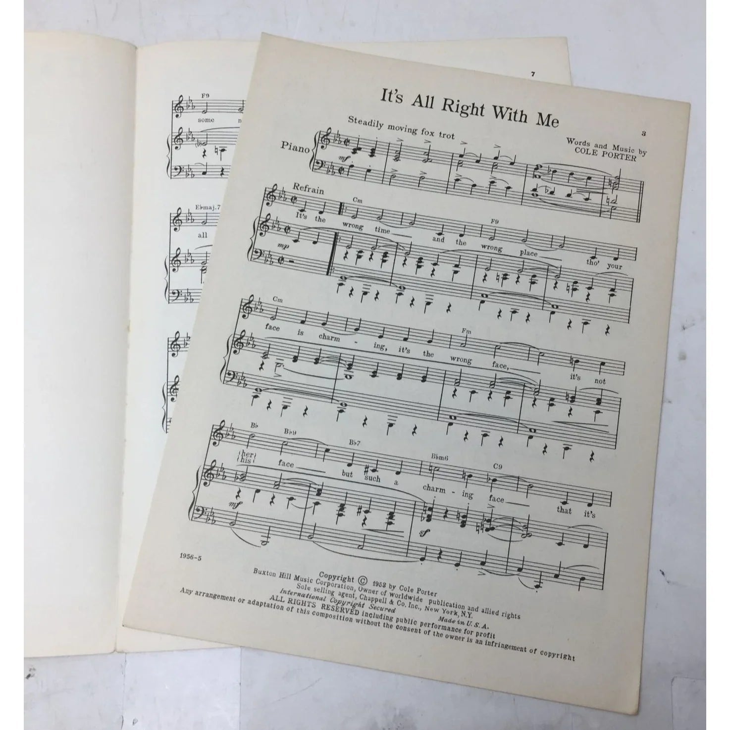 It's All Right With Me Cole Porter's Can - Can Sheet music - A+ Stuff - sheet music - A+ Stuff