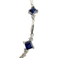 3.10 Carat Lab Created Sapphire Bracelet with Diamond Accent Unbranded  A+ Stuff Bracelet