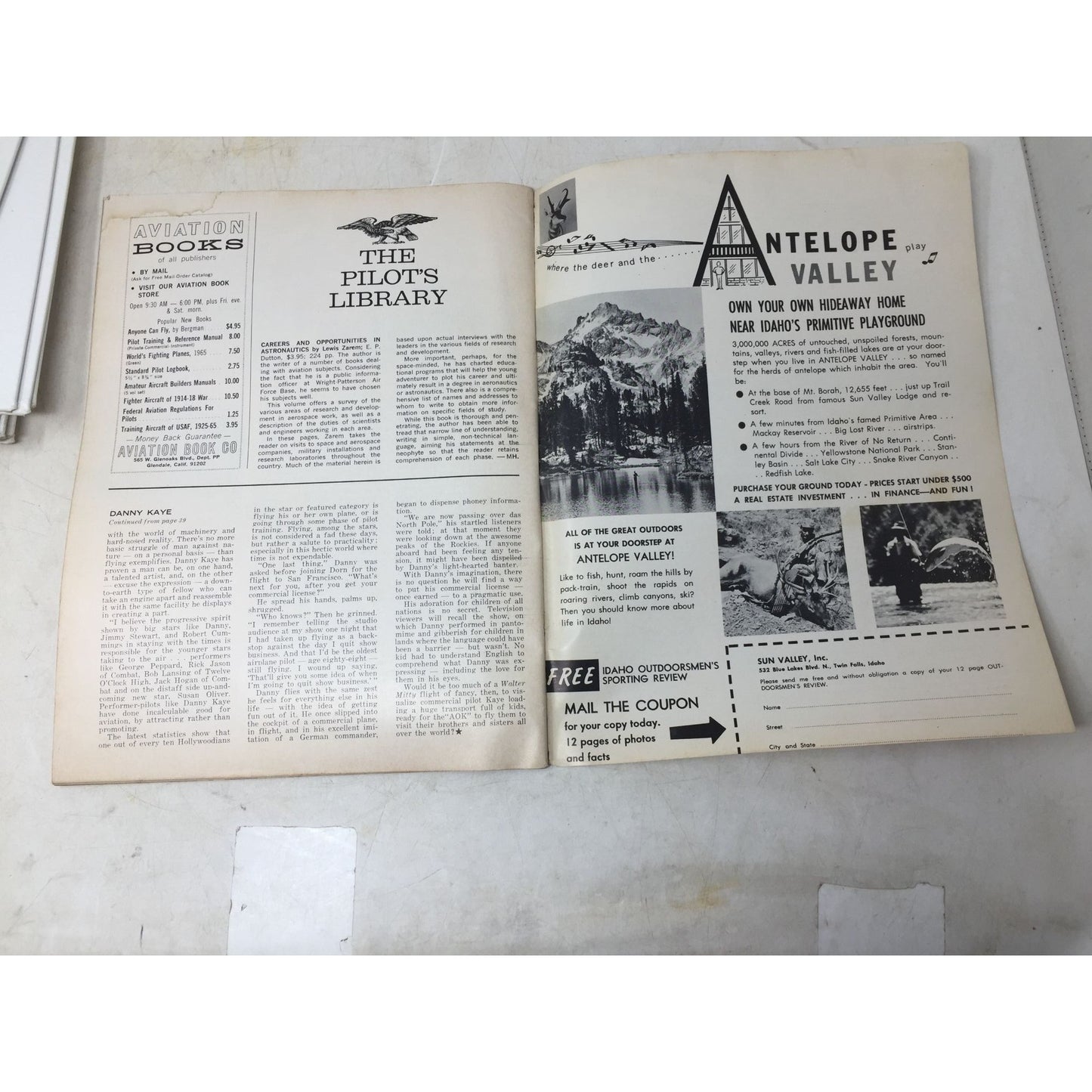 Vintage 1965 Private Pilot magazine