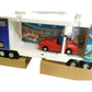 IZZY'S Olympic Games 1996 TEXACO Toy Car Carrier w Race car Included - 17" Long - Texaco - A+ Stuff