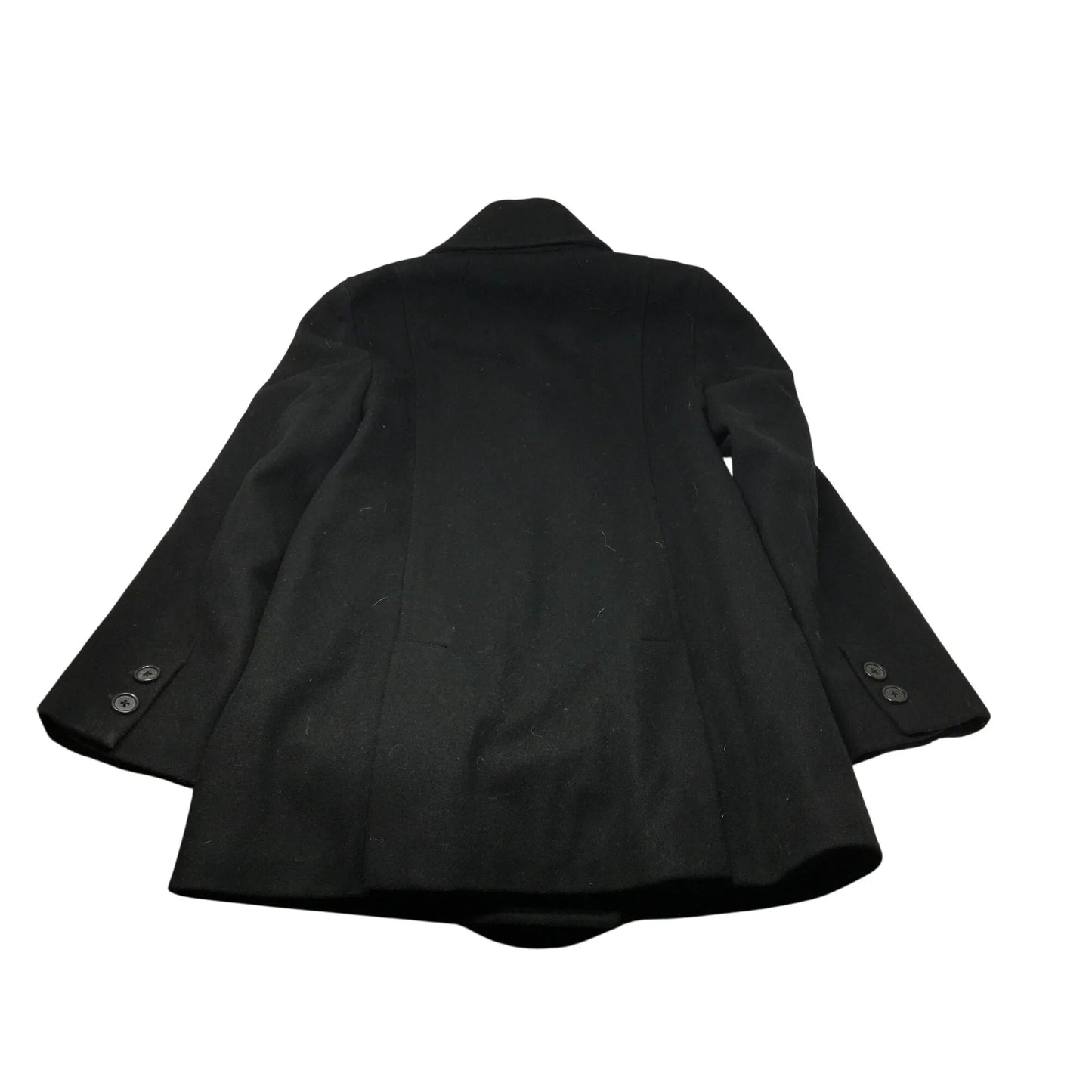 J CREW BLACK BUTTON DOWN PEA COAT WOMENS SIZE MEDIUM - J CREW - Coats & Jackets - A+ Stuff