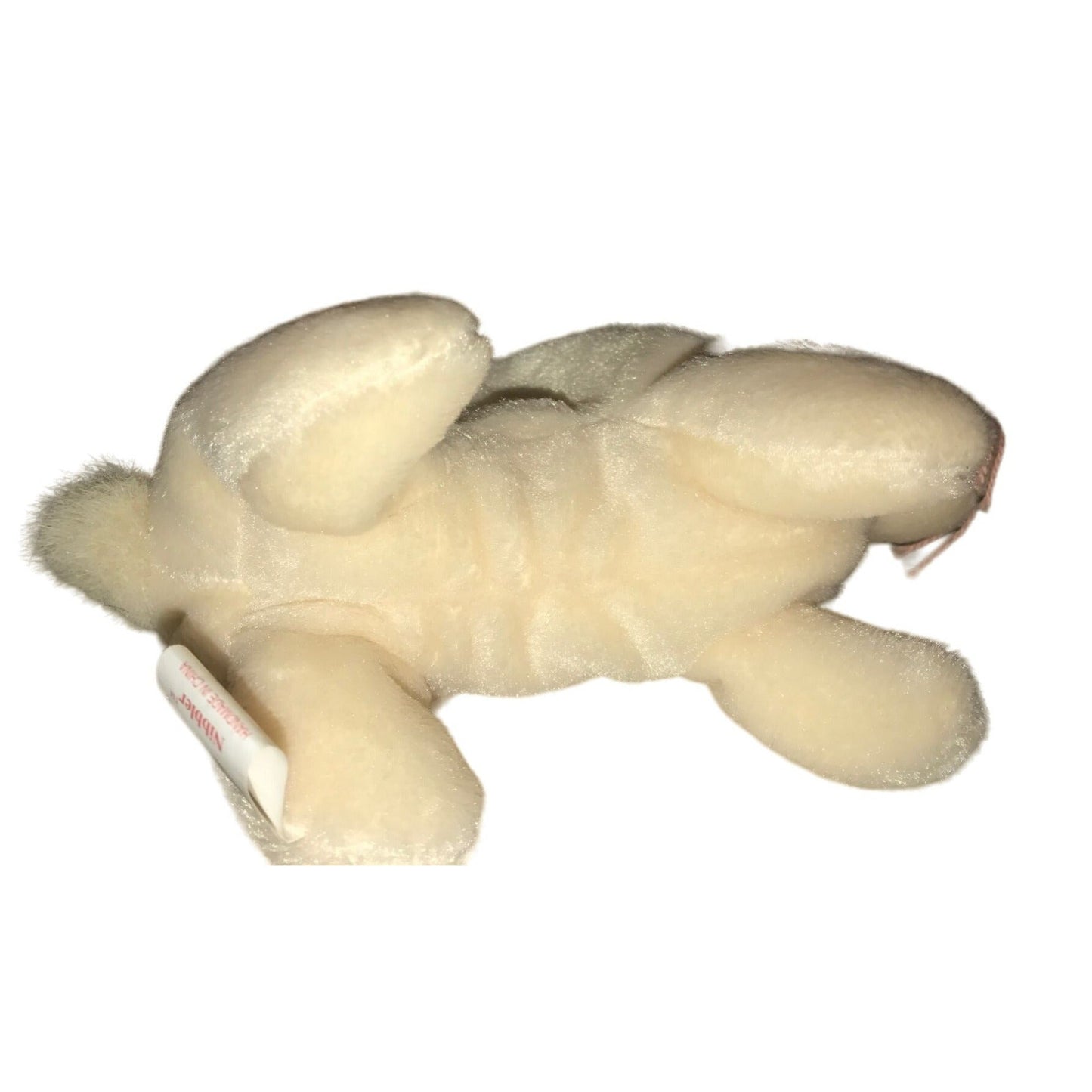Vintage TY Beanie Baby Nibbler - Rabbit - 1999 - Gasport - no Canada A+ Stuff  A+ Stuff