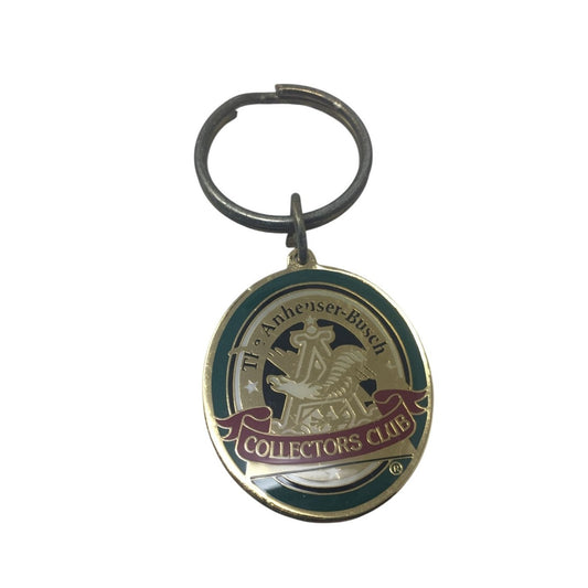 Vintage Keychain/Key Ring THE ANHEUSER BUSCH Collectors Club