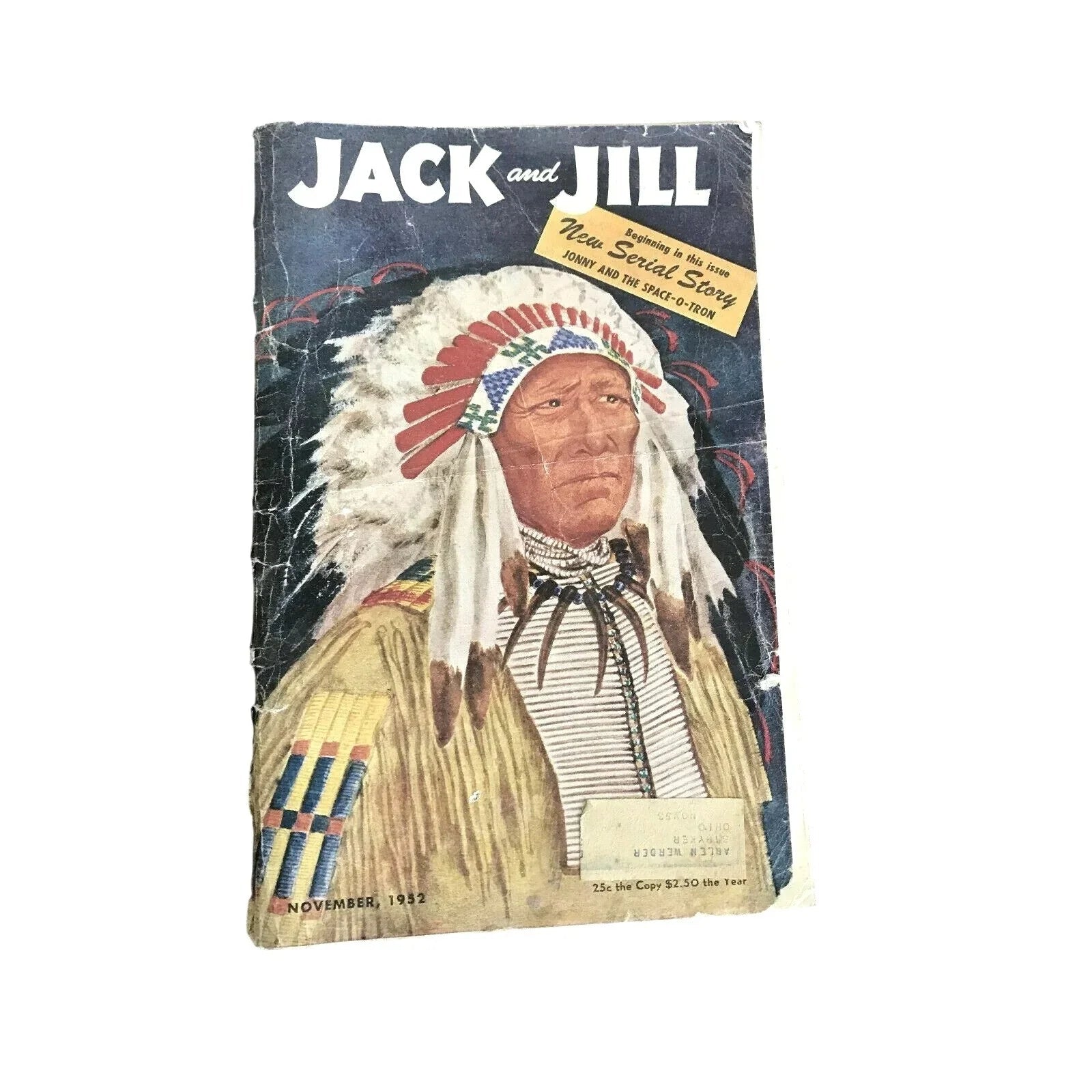 Jack and Jill Children's Magazine - November 1952 Stories, Games and Activities - Jack & Jill - Children's Magazine - A+ Stuff