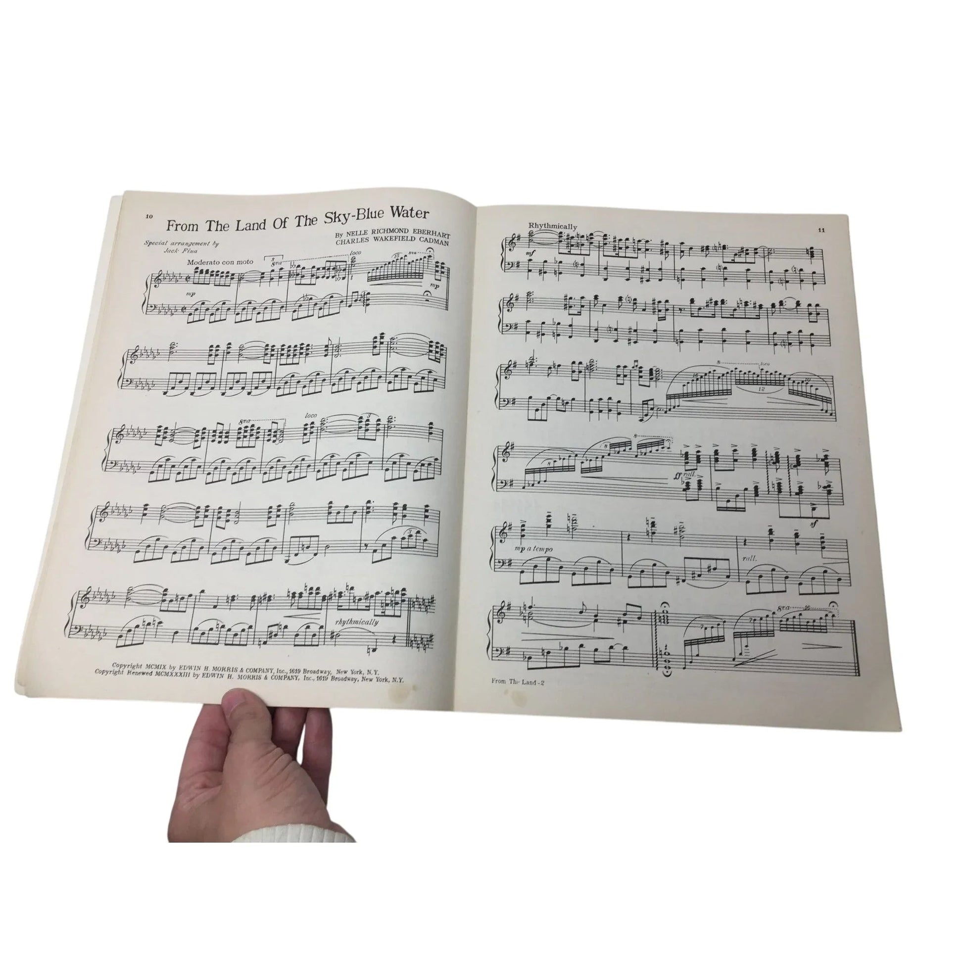JACK FINA'S Ten Talented Fingers Album of popular music - A+ Stuff - SHEET MUSIC - A+ Stuff