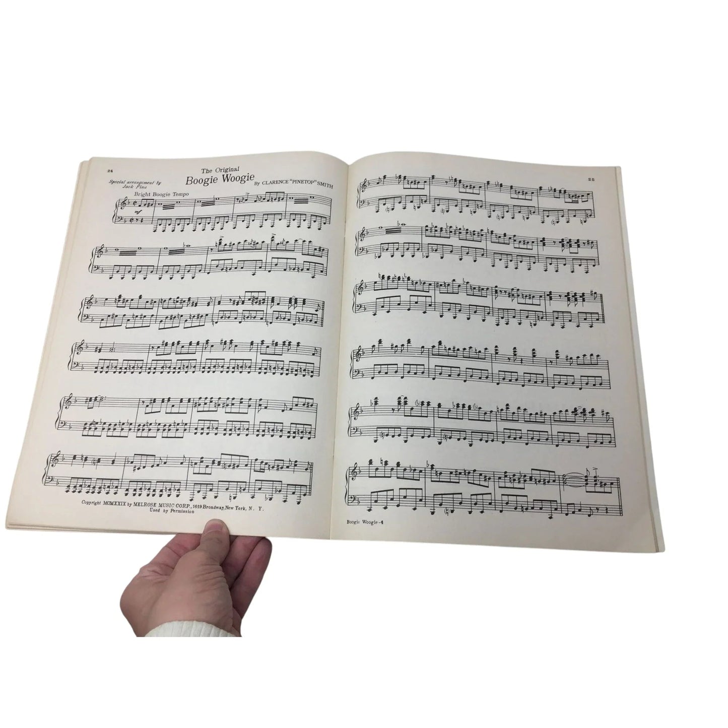 JACK FINA'S Ten Talented Fingers Album of popular music - A+ Stuff - SHEET MUSIC - A+ Stuff