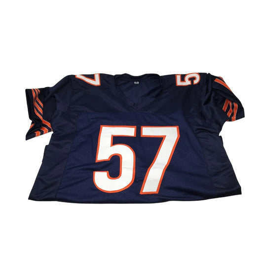 Jack Sanborn Autographed Navy Blue Short Sleeved Jersey Size XL - A+ Stuff - Sports Collectibles - A+ Stuff