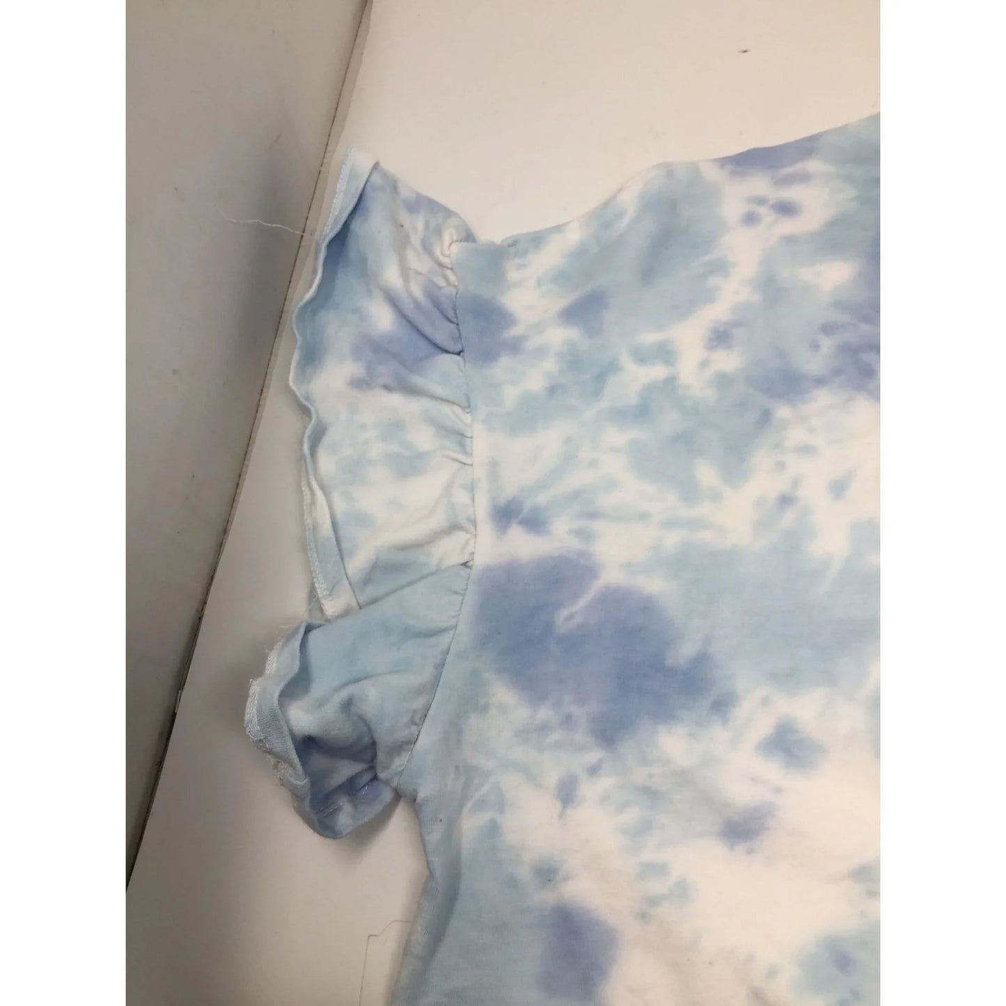 ''Jane and Delaney'' Womens Size 3X Tie Dyed Blue & White Short Sleeve Shirt - jane and Delaney - Shirts & Tops - A+ Stuff