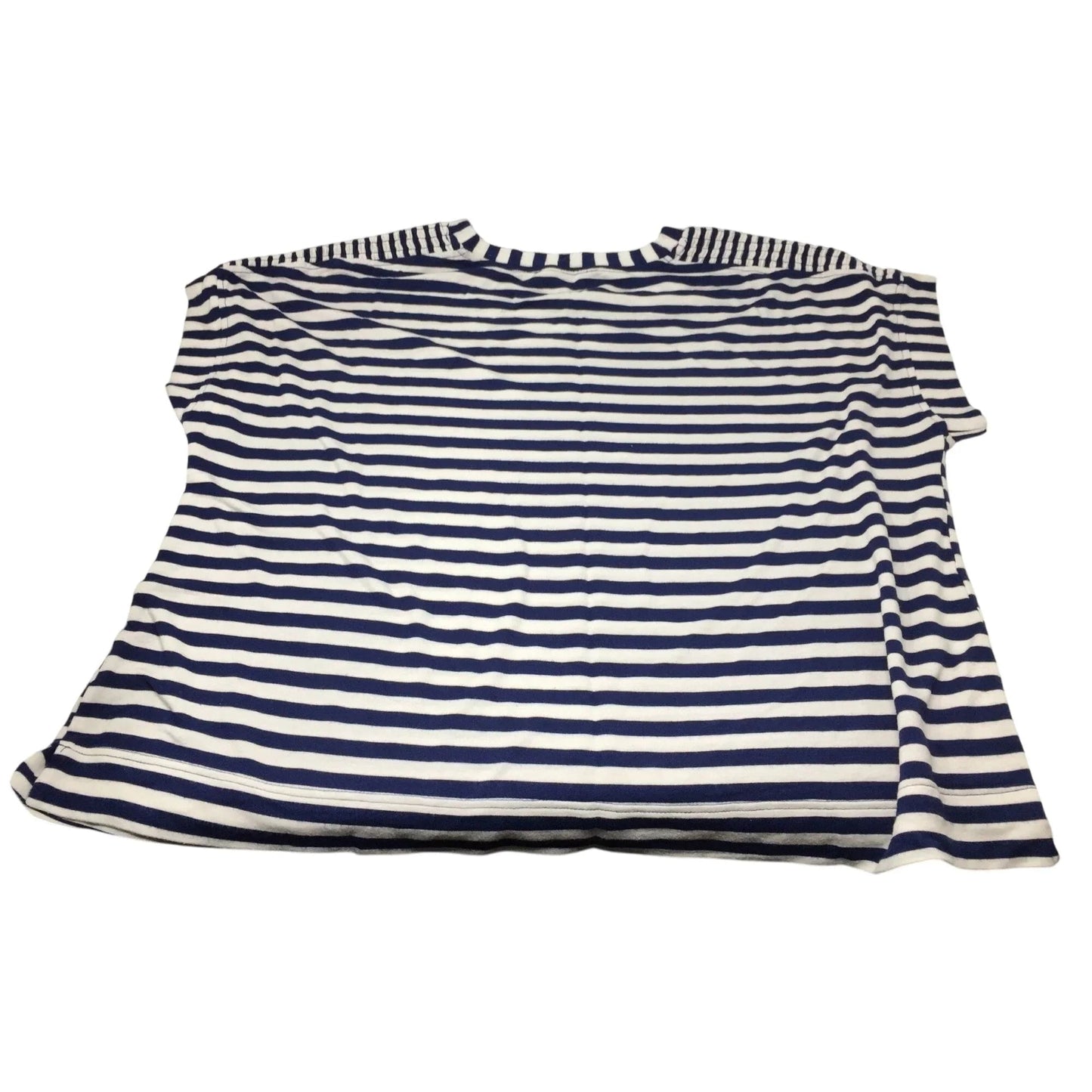 JANE + DELANCE BLUE AND WHITE STRIPED WOMENS SHIRT SIZE 2X - JANE + DELANCE - Shirts & Tops - A+ Stuff