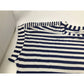 JANE + DELANCE BLUE AND WHITE STRIPED WOMENS SHIRT SIZE 2X - JANE + DELANCE - Shirts & Tops - A+ Stuff