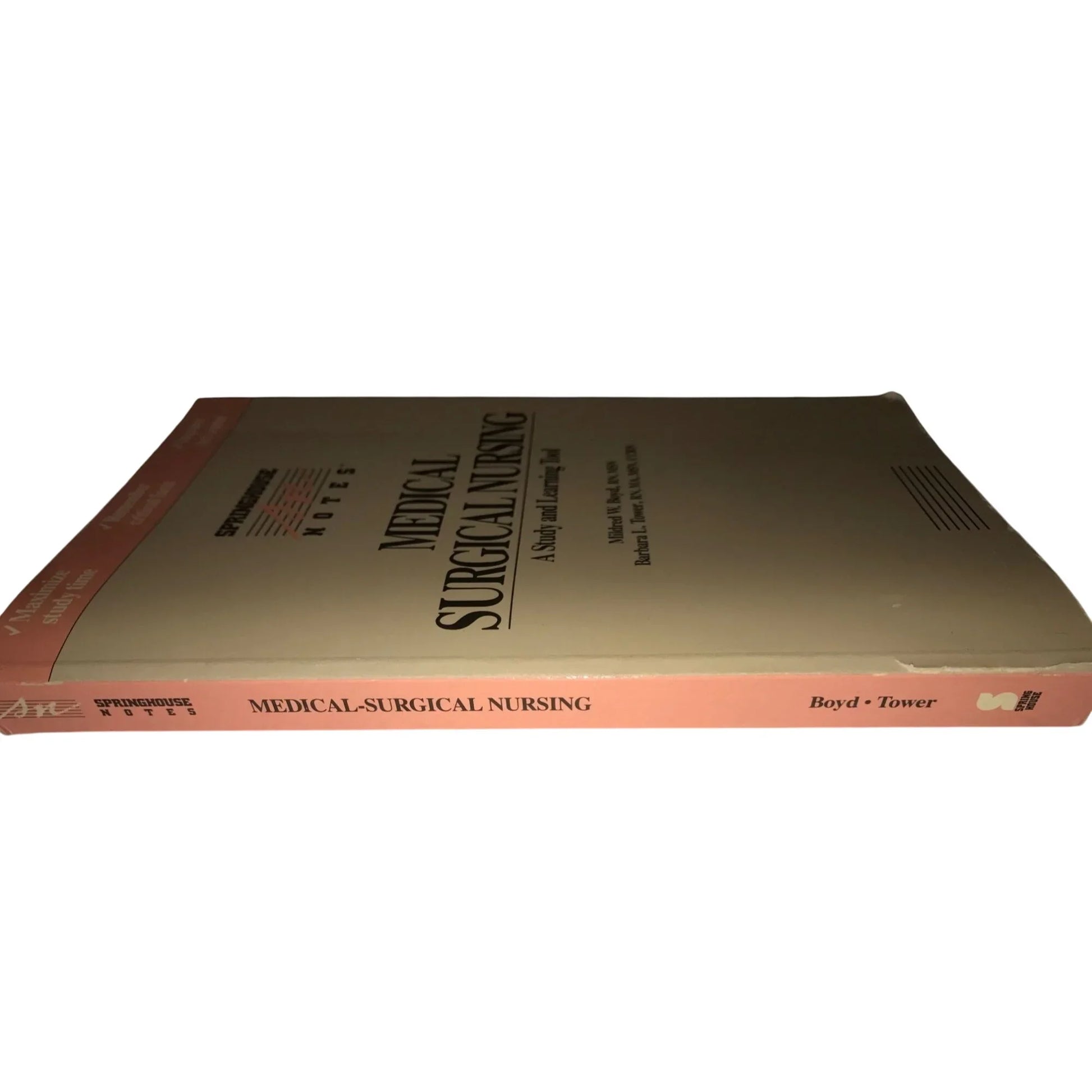 Medical Surgical Nursing A Study & Learning Tool (Springhouse Notes) Book - A+ Stuff