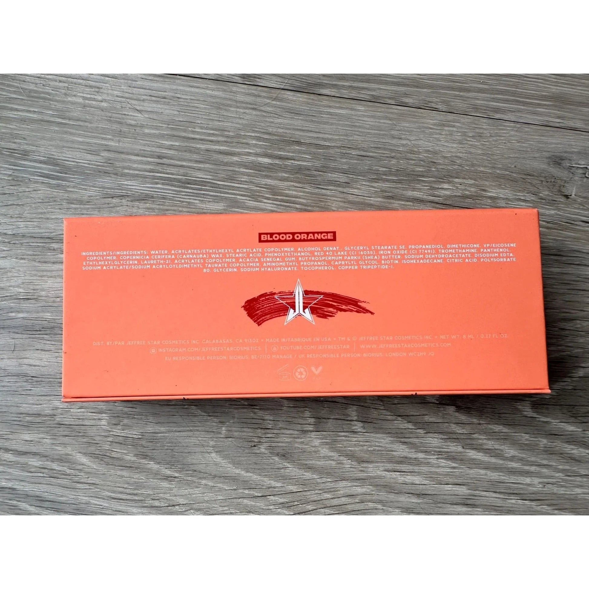 Jeffree Star Cosmetics - F*CK PROOF MASCARA BLOOD ORANGE - A+ Stuff