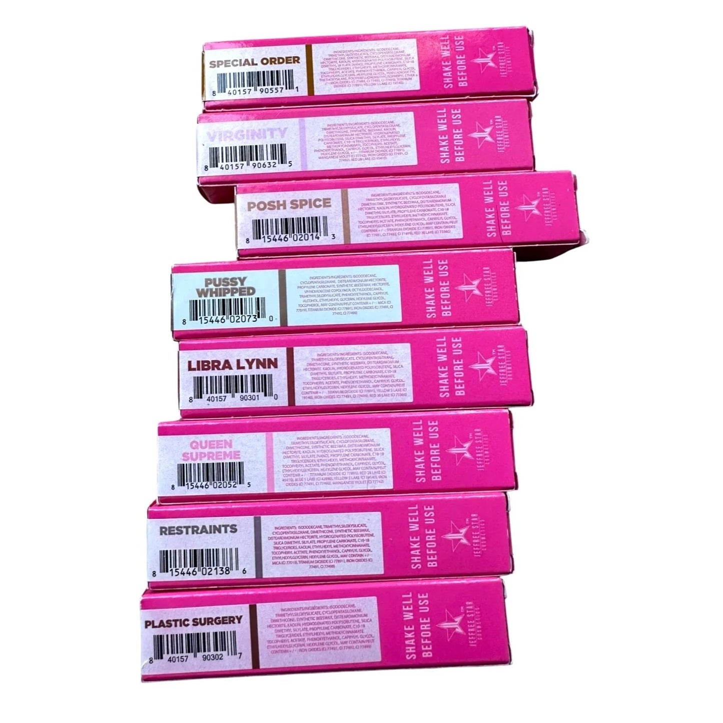 Jeffree Star Velour Liquid Lipstick BUNDLE - 8 Colors! - Jeffree Star Cosmetics - Make up - A+ Stuff