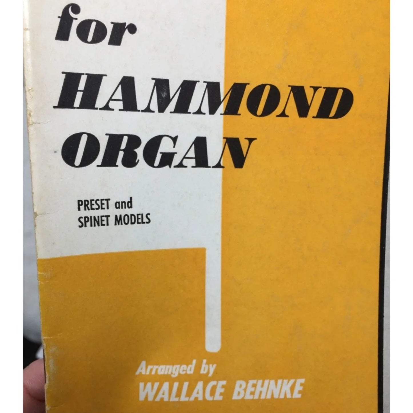 Jerome Kern Album for Hammond Organ Preset and Spinet Model - A+ Stuff - SHEET MUSIC - A+ Stuff