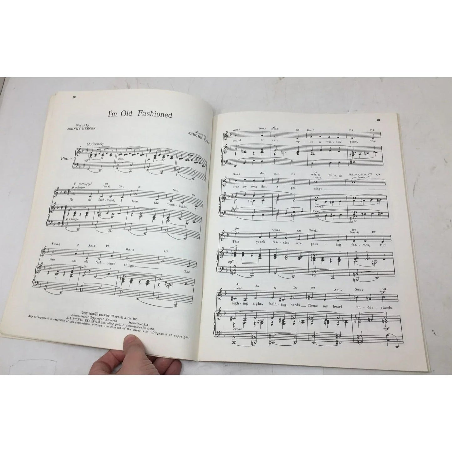 Jerome Kern Songs Vol. 3 T. B. Harms Company Vintage Sheet Music - A+ Stuff - Sheet Music - A+ Stuff