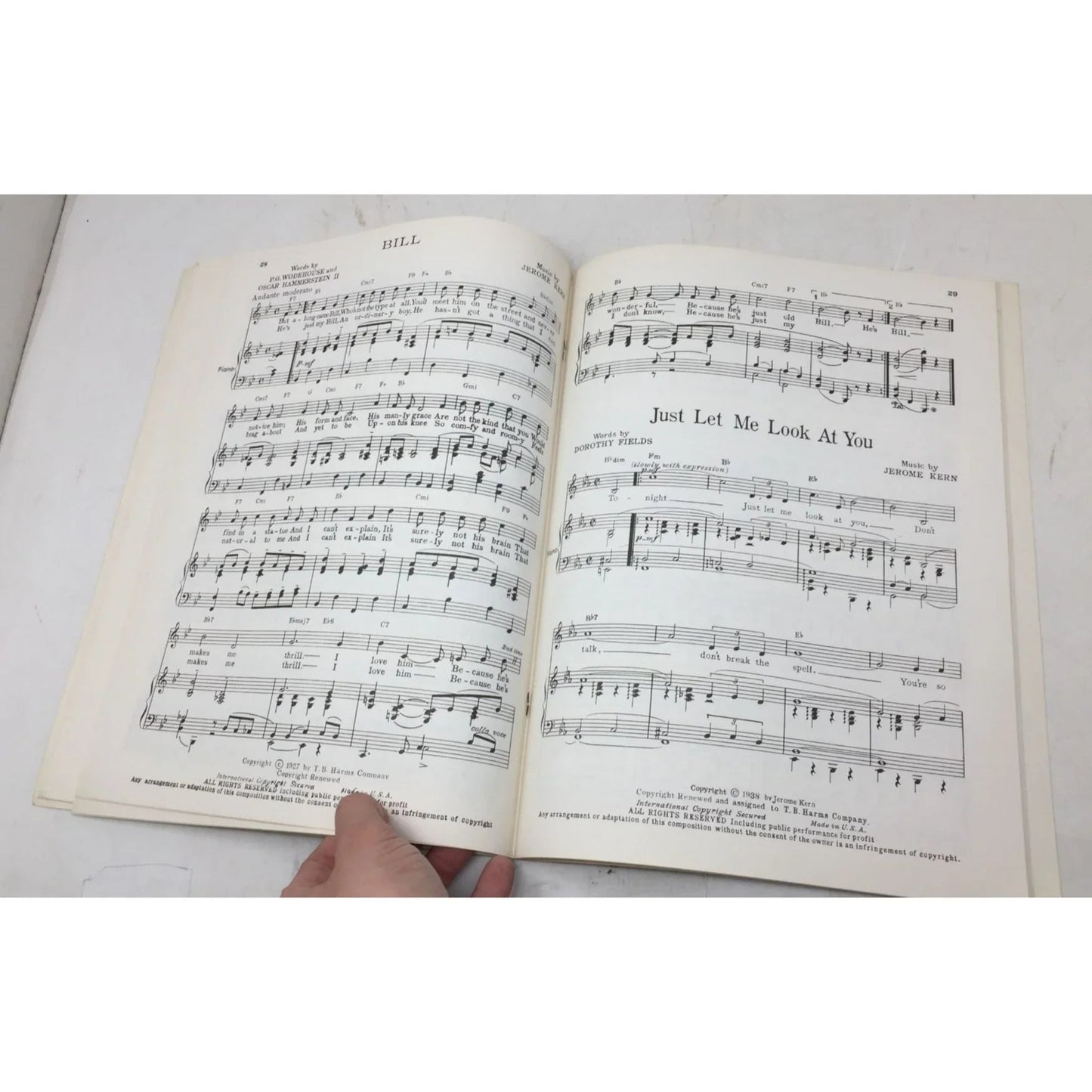 Jerome Kern Songs Vol. 3 T. B. Harms Company Vintage Sheet Music - A+ Stuff - Sheet Music - A+ Stuff