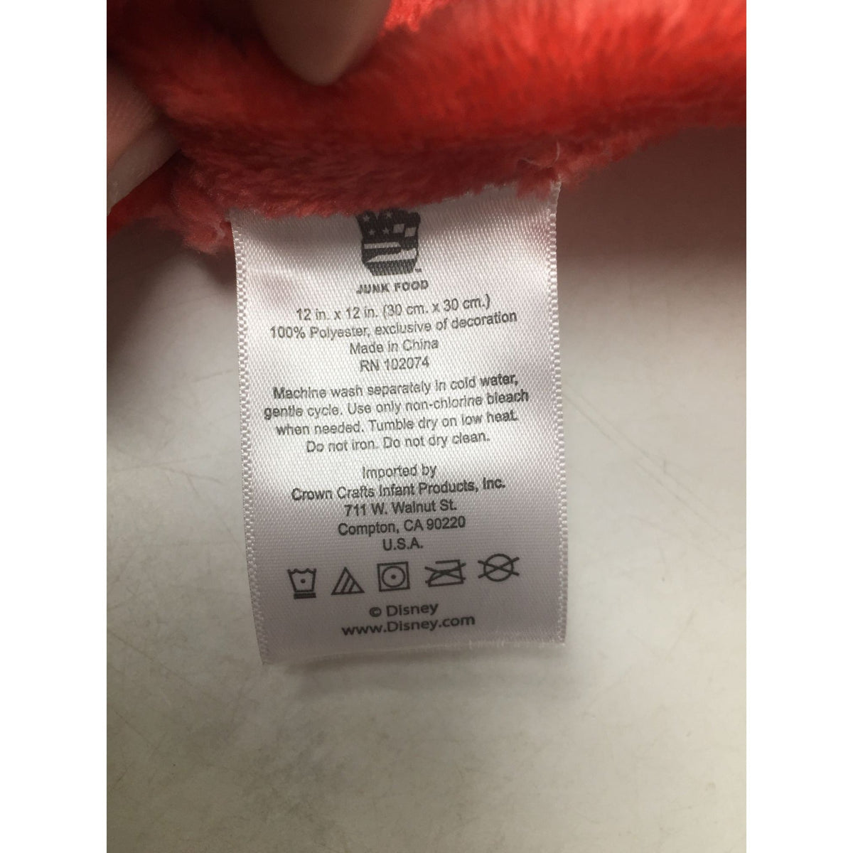 Disney Baby Mickey Mouse red plush security blanket Disney Baby  A+ Stuff baby