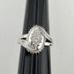 Marquise Cut Diamond Extravagana Ring Baguette & Prong set Natural Diamonds Size 9