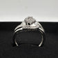 Marquise Cut Diamond Extravagana Ring Baguette & Prong set Natural Diamonds Size 9