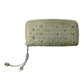 Jimmy Choo Beige / Gray Star Studded Zip Around Long Wallet - Jimmy Choo - Wallet - A+ Stuff