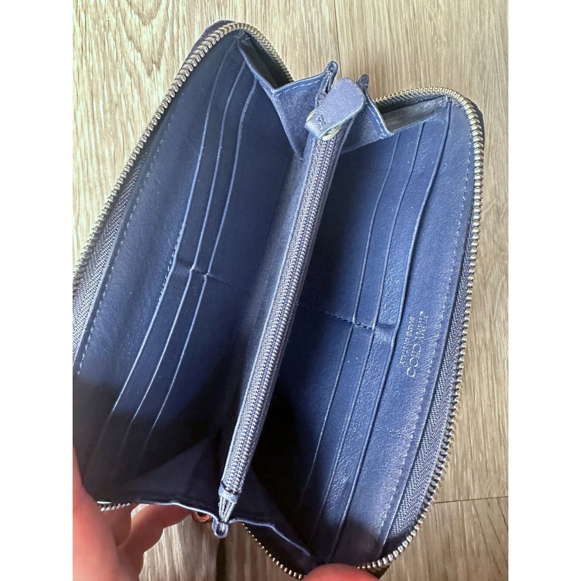 Jimmy Choo Blue Star Studded Long Wallet - A+ Stuff