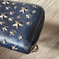 Jimmy Choo Blue Star Studded Long Wallet - A+ Stuff
