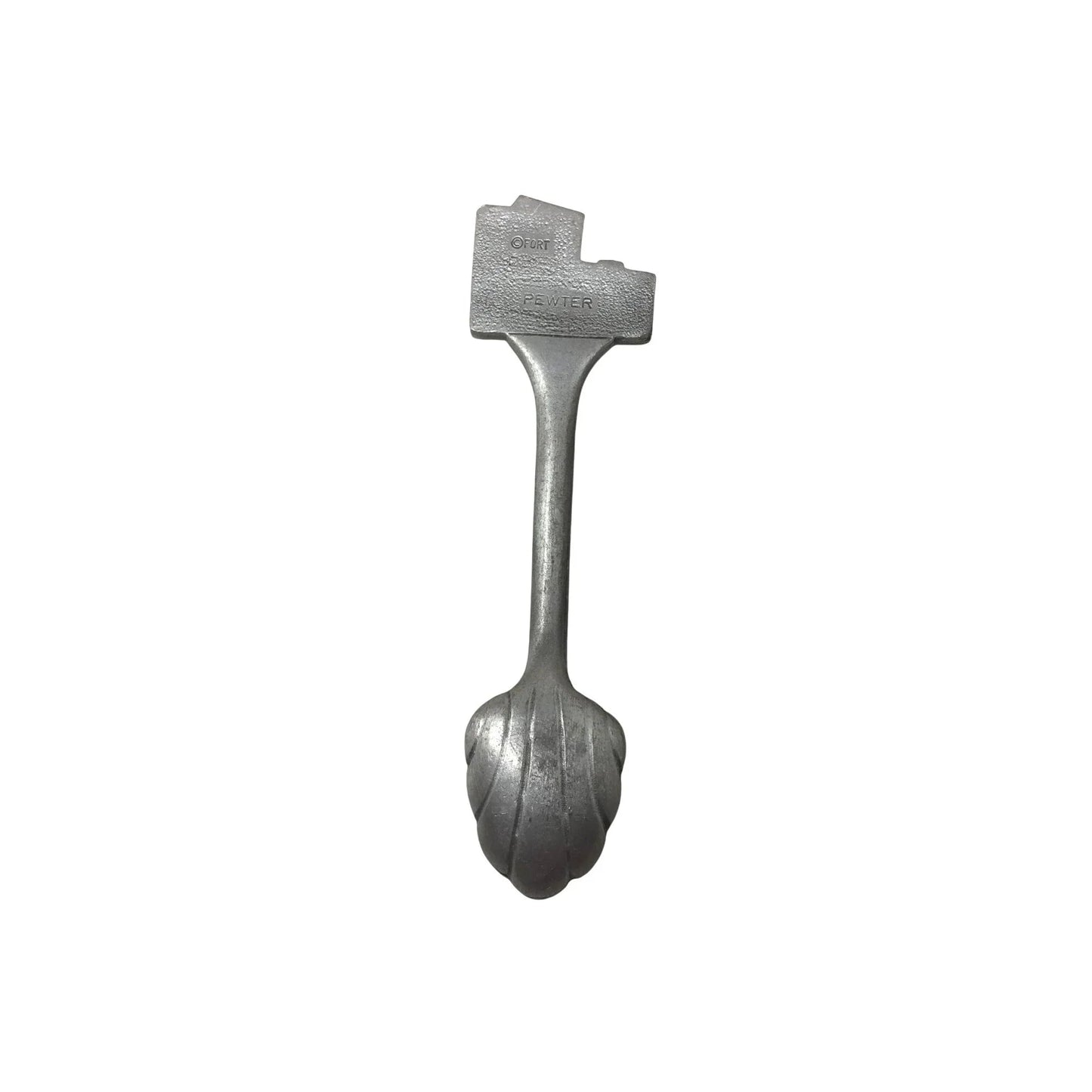 John F. Kennedy Library Pewter Souvenir Spoon - Unbranded - A+ Stuff