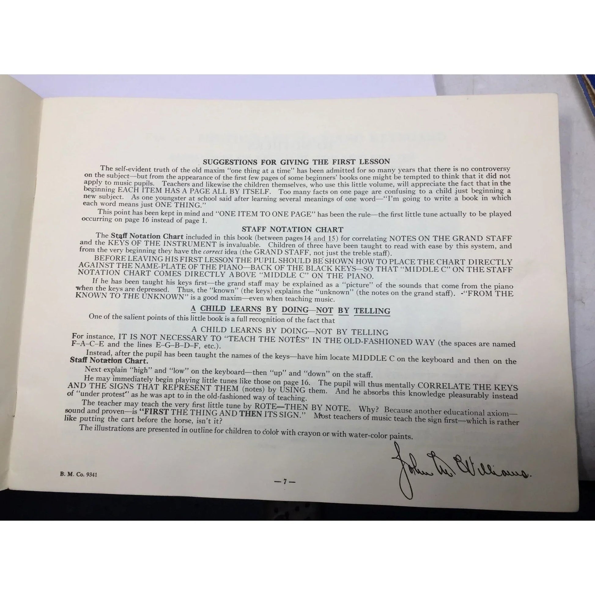 ''John M Williams and Shaylor Turners Very First Piano Book'' - A+ Stuff - SHEET MUSIC - A+ Stuff