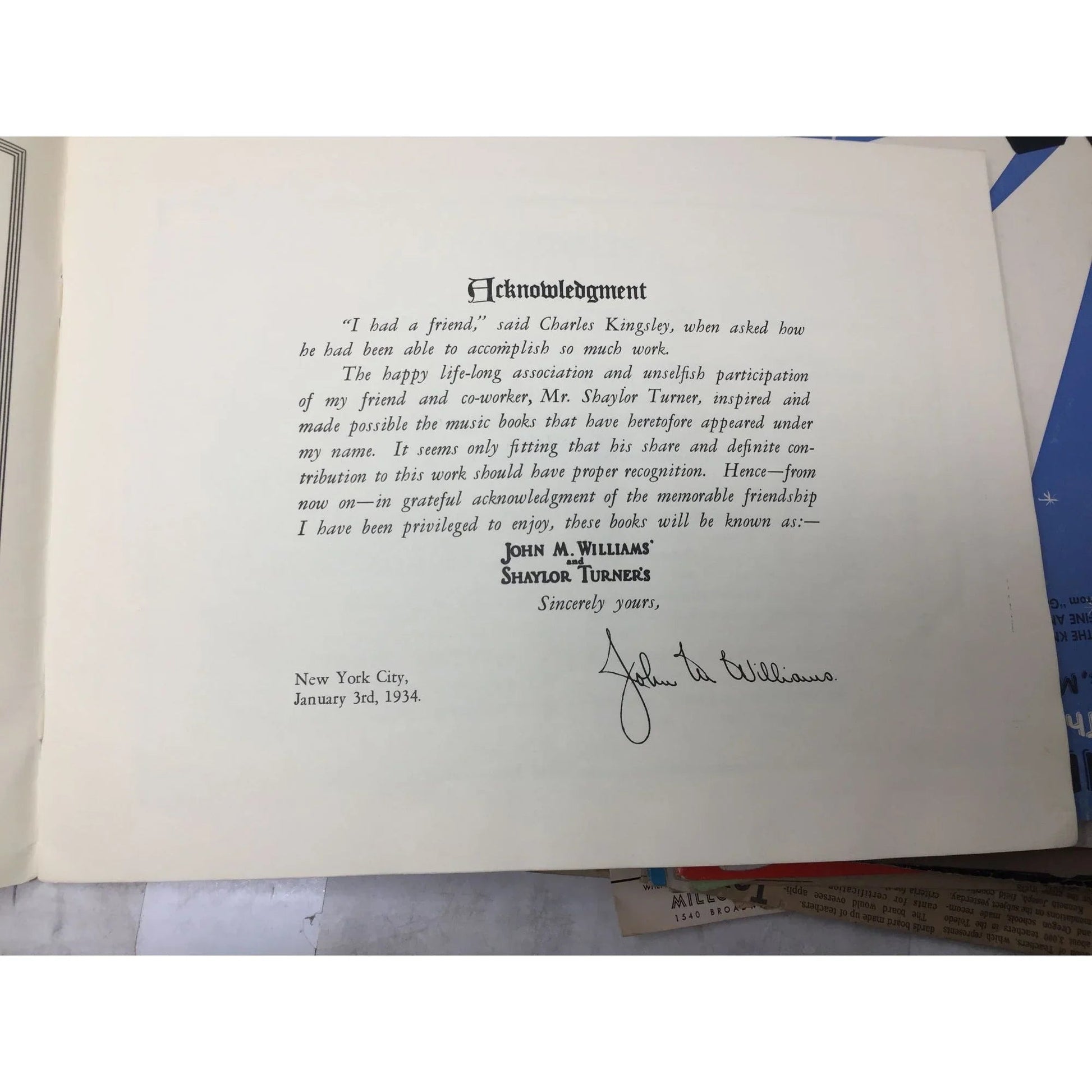 ''John M Williams and Shaylor Turners Very First Piano Book'' - A+ Stuff - SHEET MUSIC - A+ Stuff