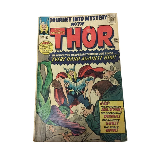 Journey into Mystery with THOR Vintage Comic book (110 Nov) - A+ Stuff - comic book - A+ Stuff