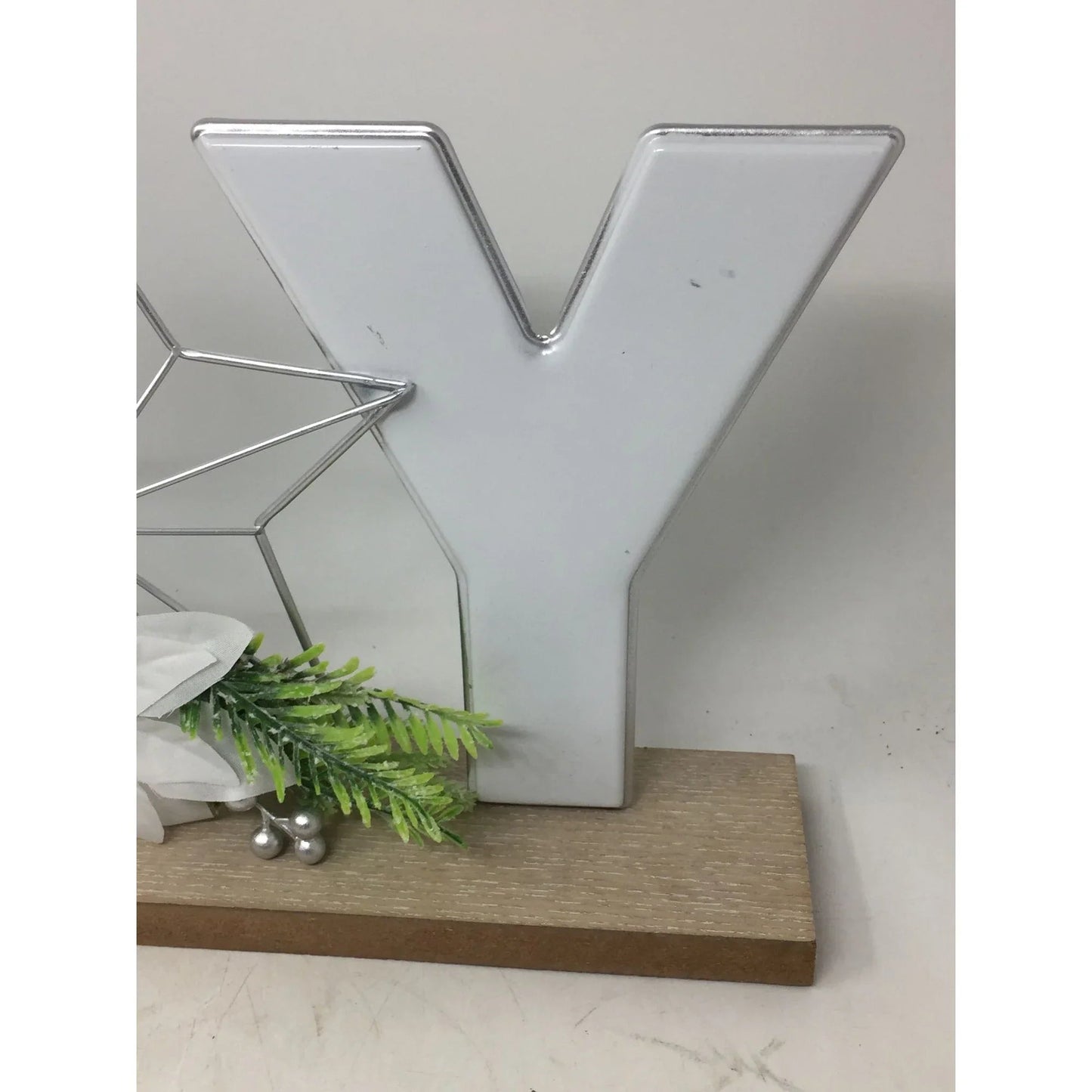 ''JOY'' Christmas Holiday Shelf Decoration/Sign - A+ Stuff - Seasonal & Holiday Decorations - A+ Stuff