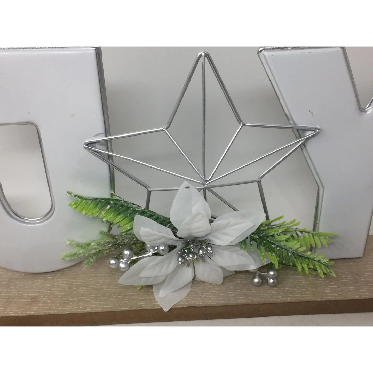 ''JOY'' Christmas Holiday Shelf Decoration/Sign - A+ Stuff - Seasonal & Holiday Decorations - A+ Stuff
