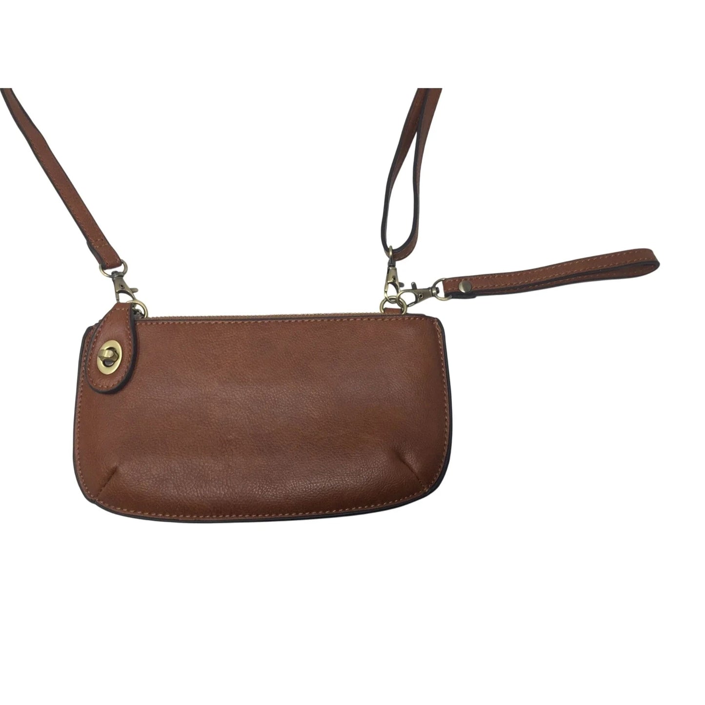 Joy Susan Zippered Brown Crossbody Purse with Pockets inside for Storage - joy susan - Bag - A+ Stuff