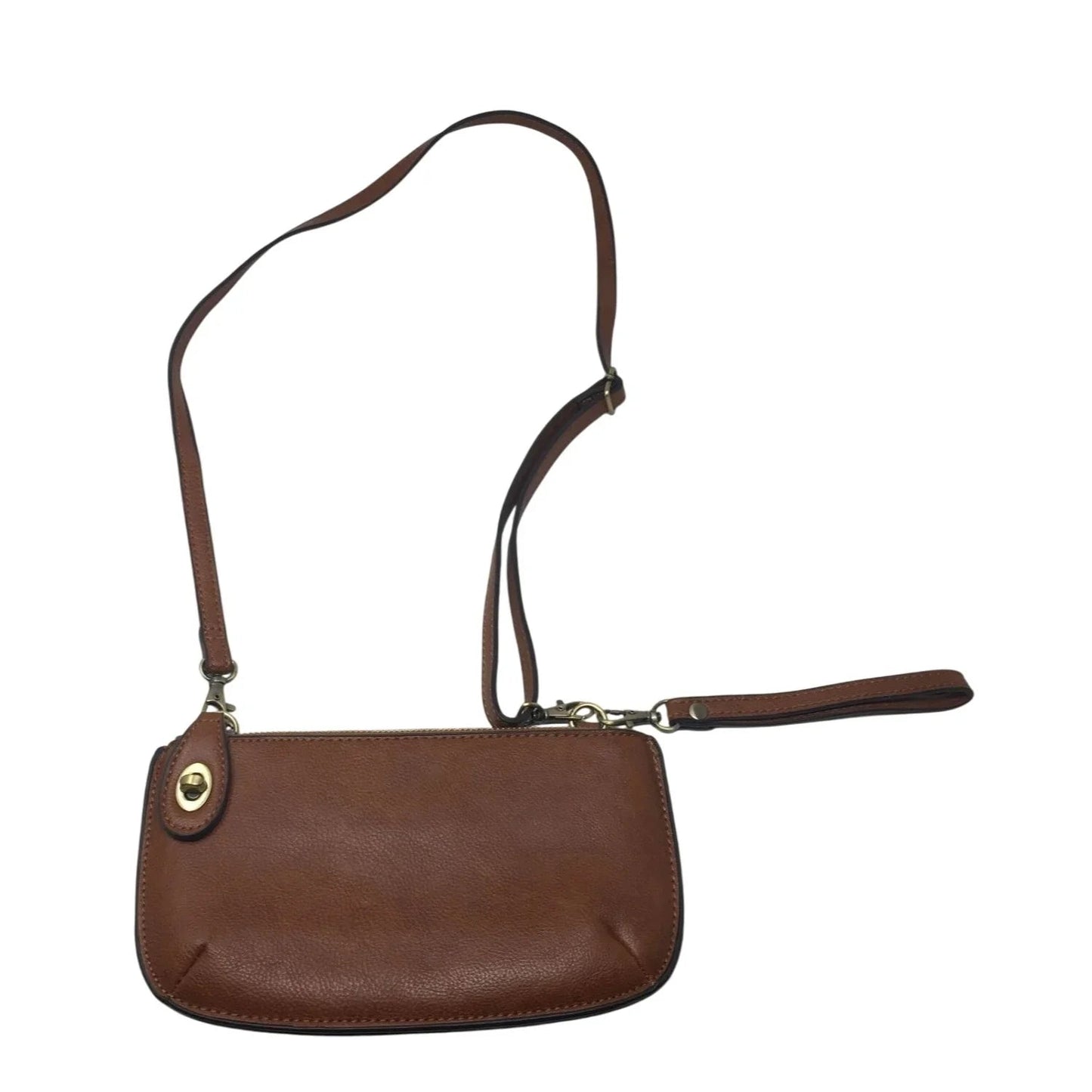 Joy Susan Zippered Brown Crossbody Purse with Pockets inside for Storage - joy susan - Bag - A+ Stuff