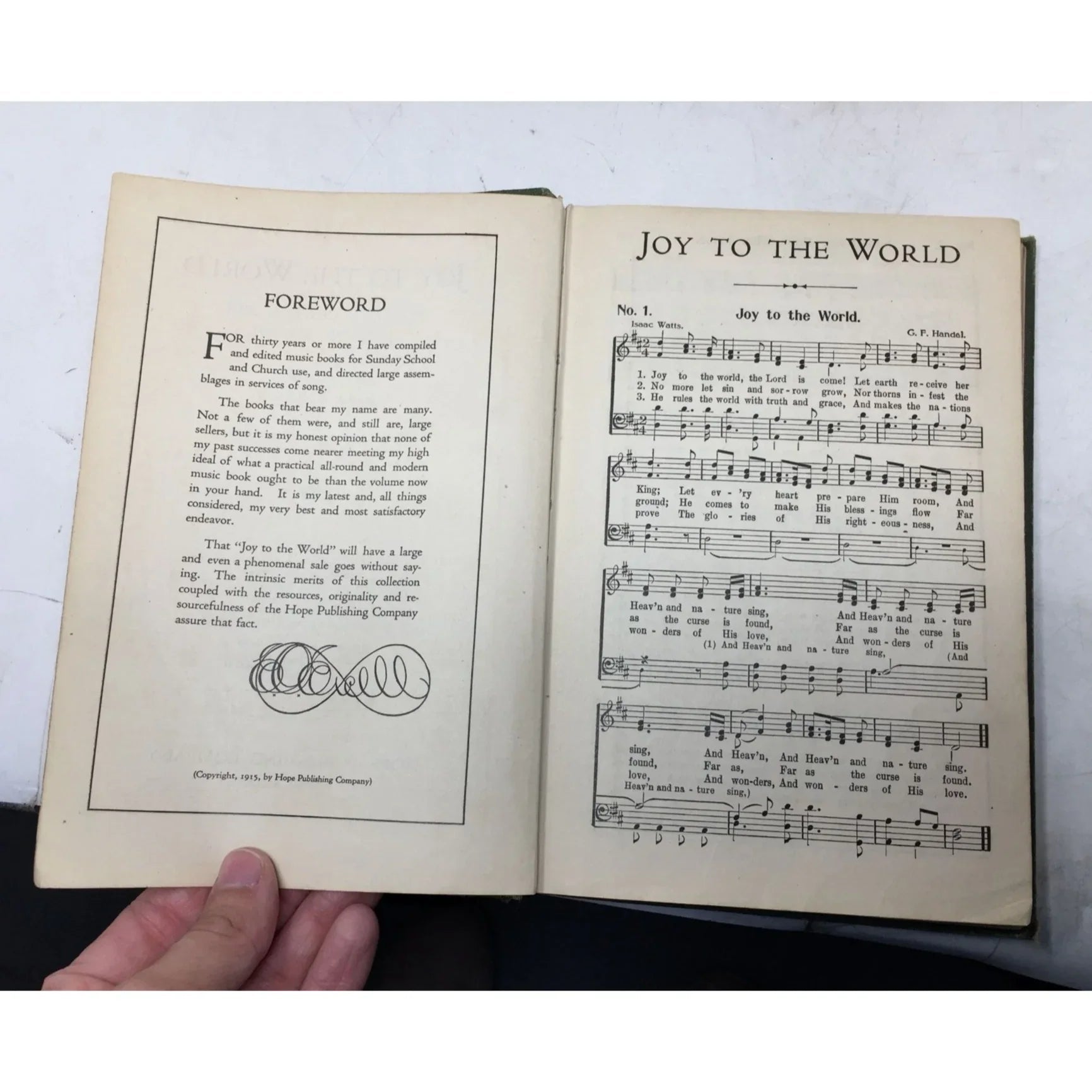 Joy to The World For The Church and Sunday School Hardcover Book - A+ Stuff - Books - A+ Stuff