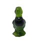 Vintage Green Glass Duck Figurine- about 4.5'' tall