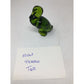 Vintage Green Glass Duck Figurine- about 4.5'' tall