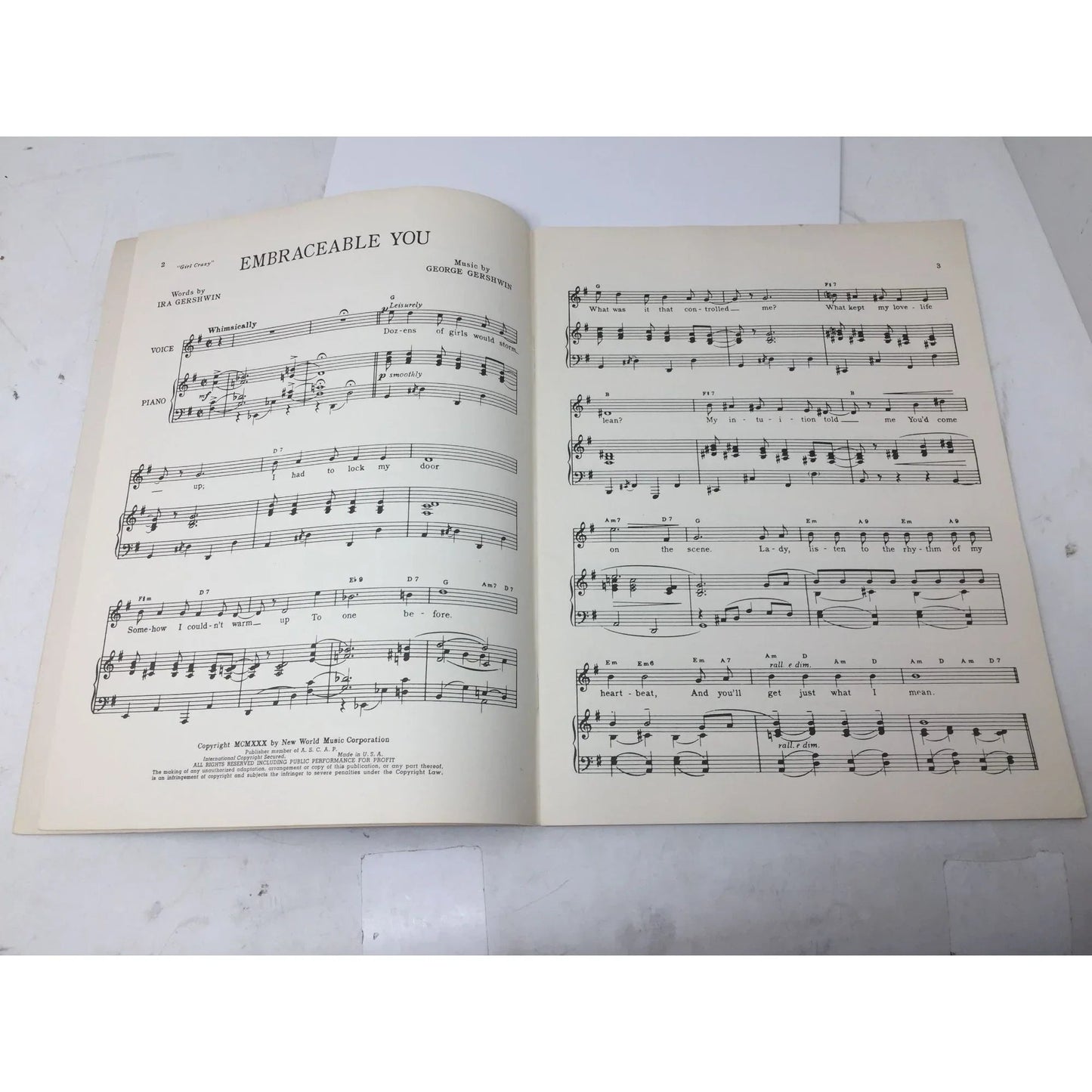 Judy Garland Album of George and Ira Gershwin Song Hits - A+ Stuff - SHEET MUSIC - A+ Stuff