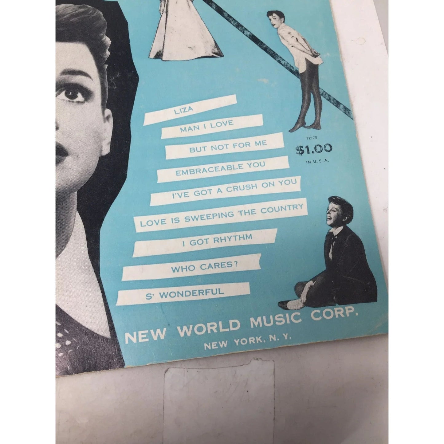 Judy Garland Album of George and Ira Gershwin Song Hits - A+ Stuff - SHEET MUSIC - A+ Stuff
