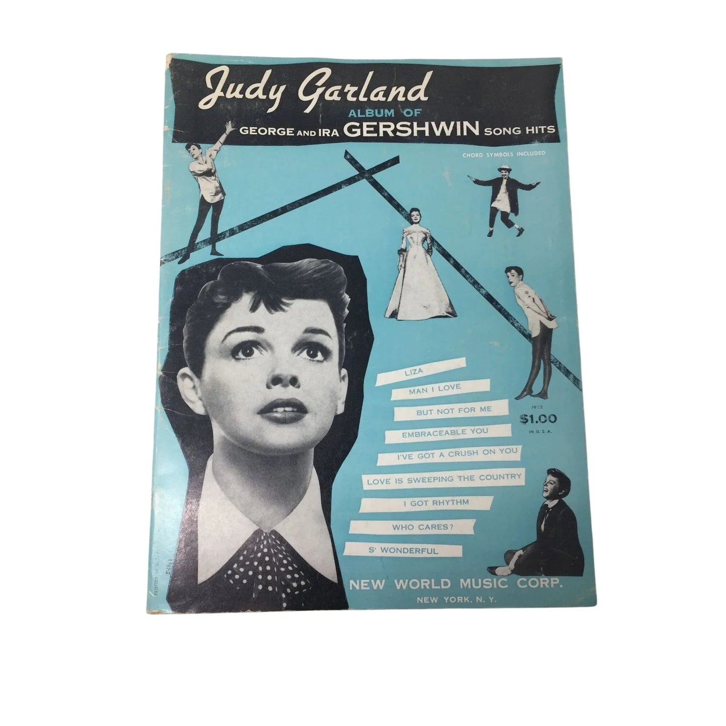 Judy Garland Album of George and Ira Gershwin Song Hits - A+ Stuff - SHEET MUSIC - A+ Stuff