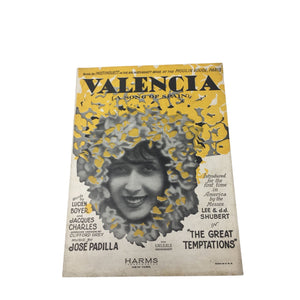 "Valencia (A Song of Spain)" sheet music