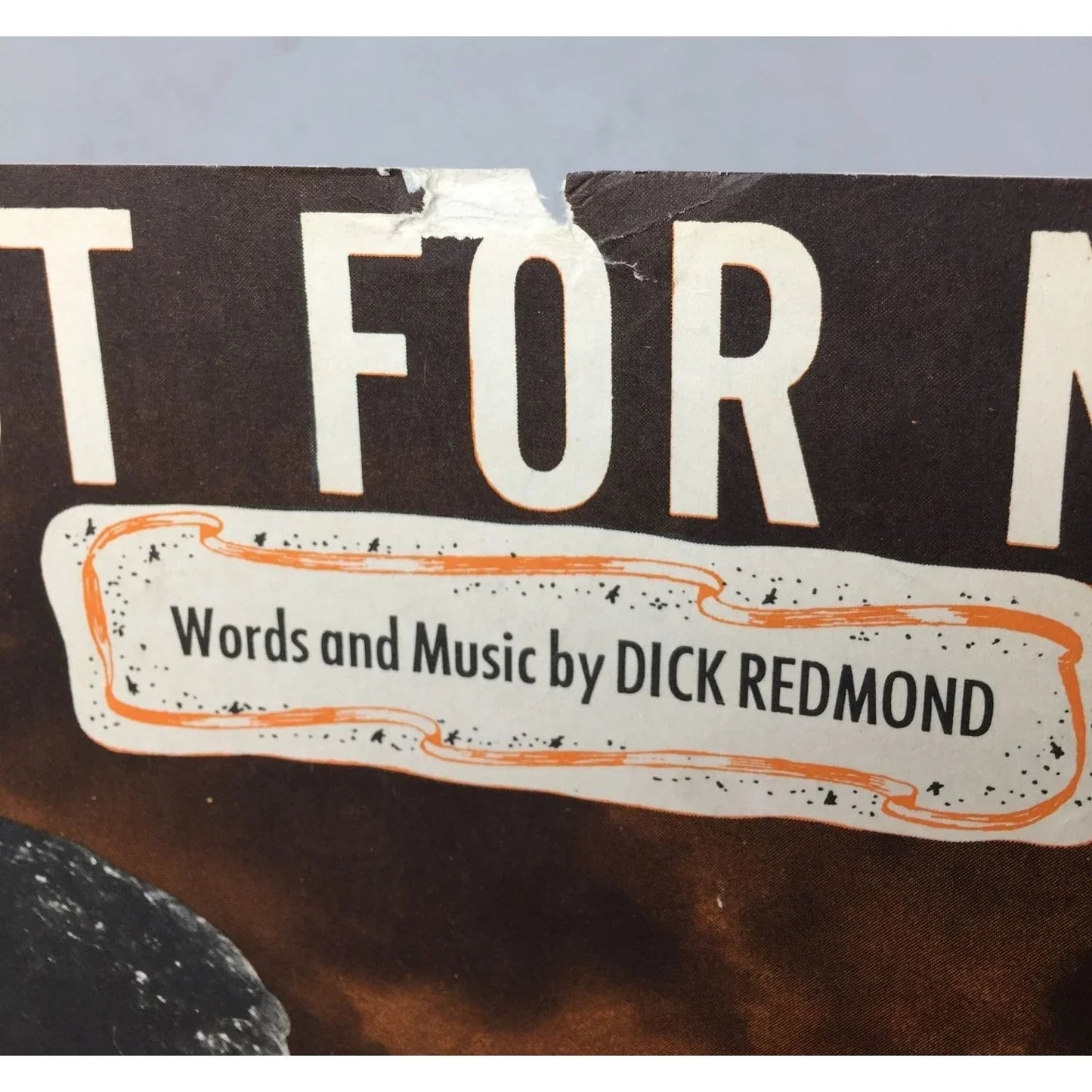 ''Just For You'' Words and Music by Dick Redmond - A+ Stuff - sheet music - A+ Stuff