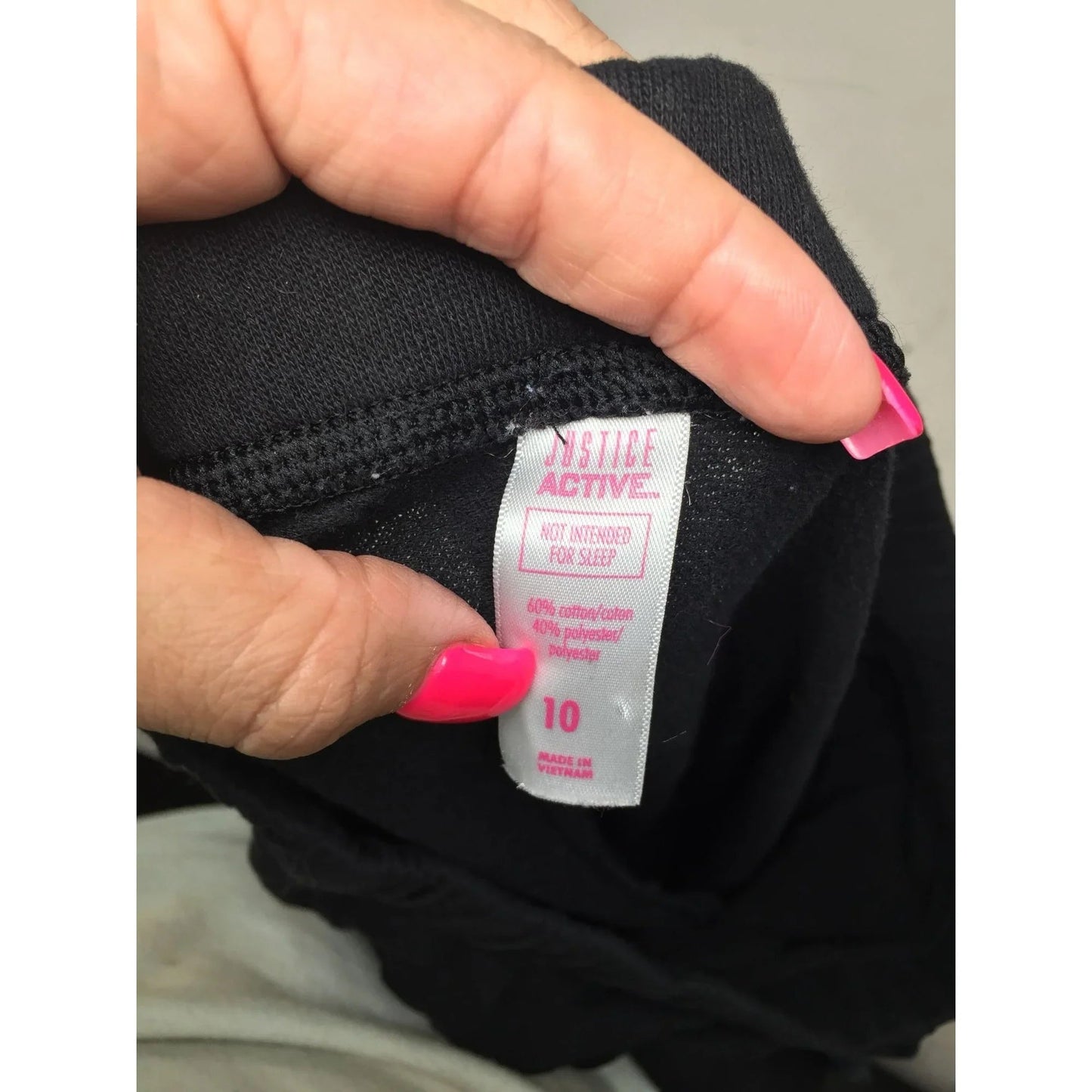 ''Justice Active'' Girl's Size 10 Jogger Pants with Pockets - justice - Pants - A+ Stuff