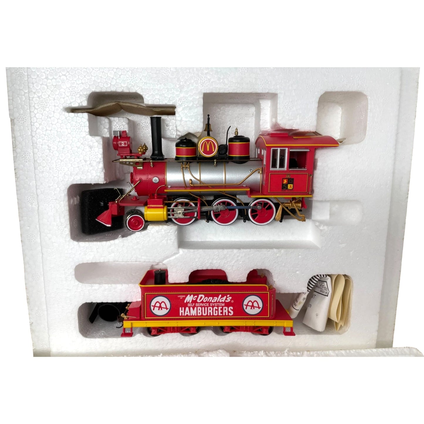 Vintage Hawthorne Village McDonalds Train Set Collection (4 sets together)