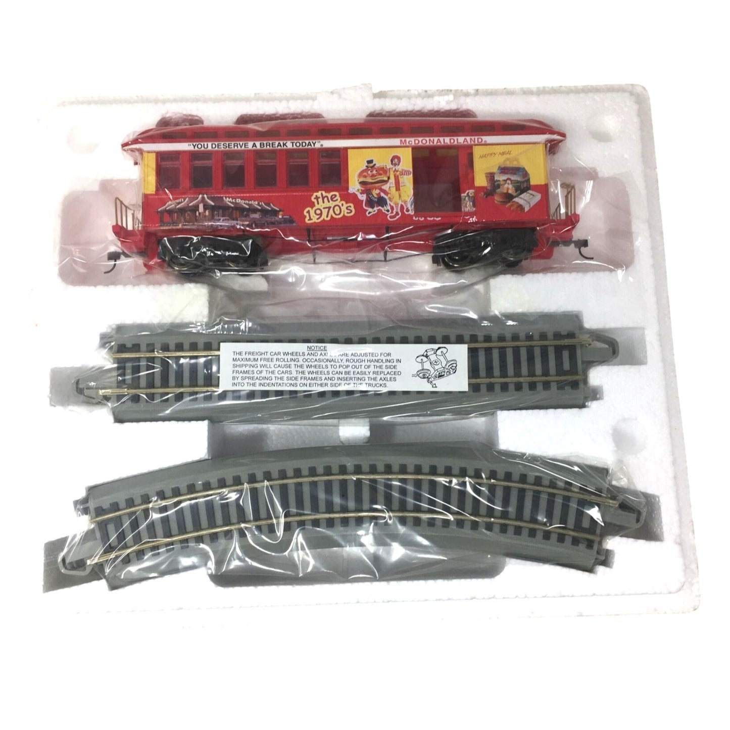 Vintage Hawthorne Village McDonalds Train Set Collection (4 sets together)