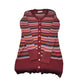 ZARA KNIT SIZE SMALL WOMENS LONG SLEEVE STRIPED SHIRT/CARDIGAN