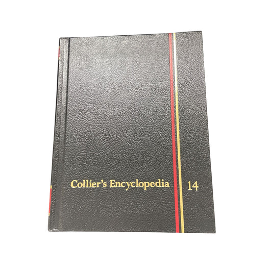 Vintage Collier's Encyclopedia Volume 14 with Bibliography and Index