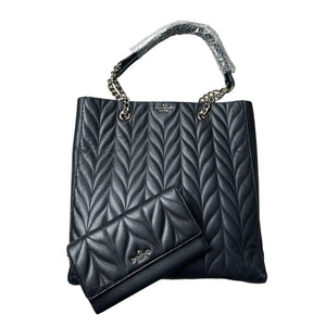 Kate Spade Briar Lane Quilted Leather  Bag & Matching Wallet Set