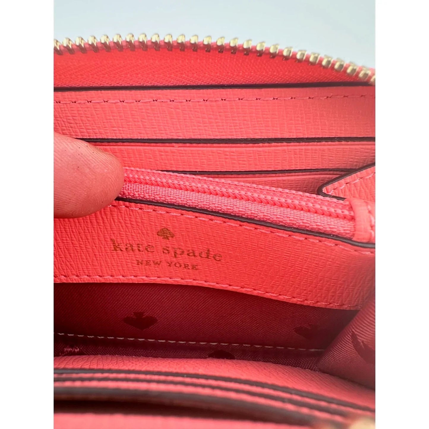 Kate Spade Pink Multi Pocket Compact Zip Wallet - Kate Spade - Wallet - A+ Stuff